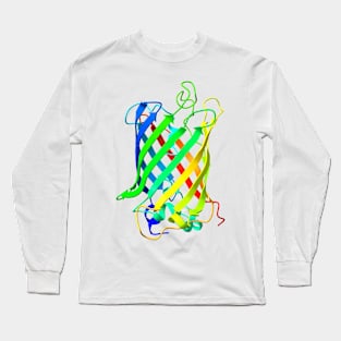 Colourful GFP Green Fluorescent Protein Long Sleeve T-Shirt